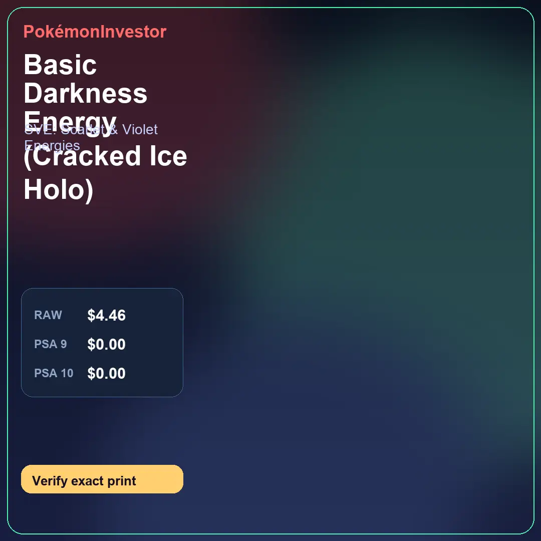 Card research image for Basic Darkness Energy (Cracked Ice Holo)