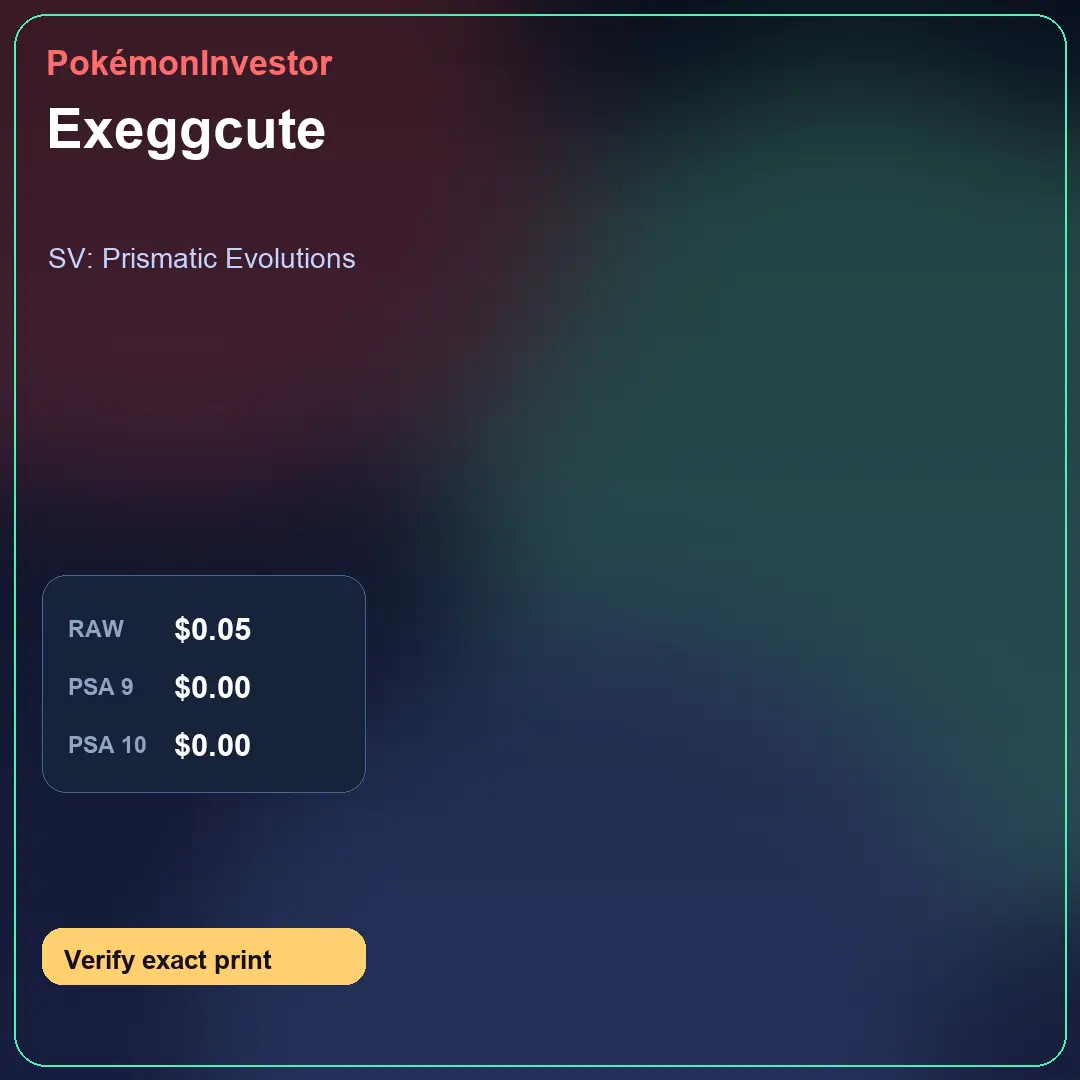 Card research image for Exeggcute