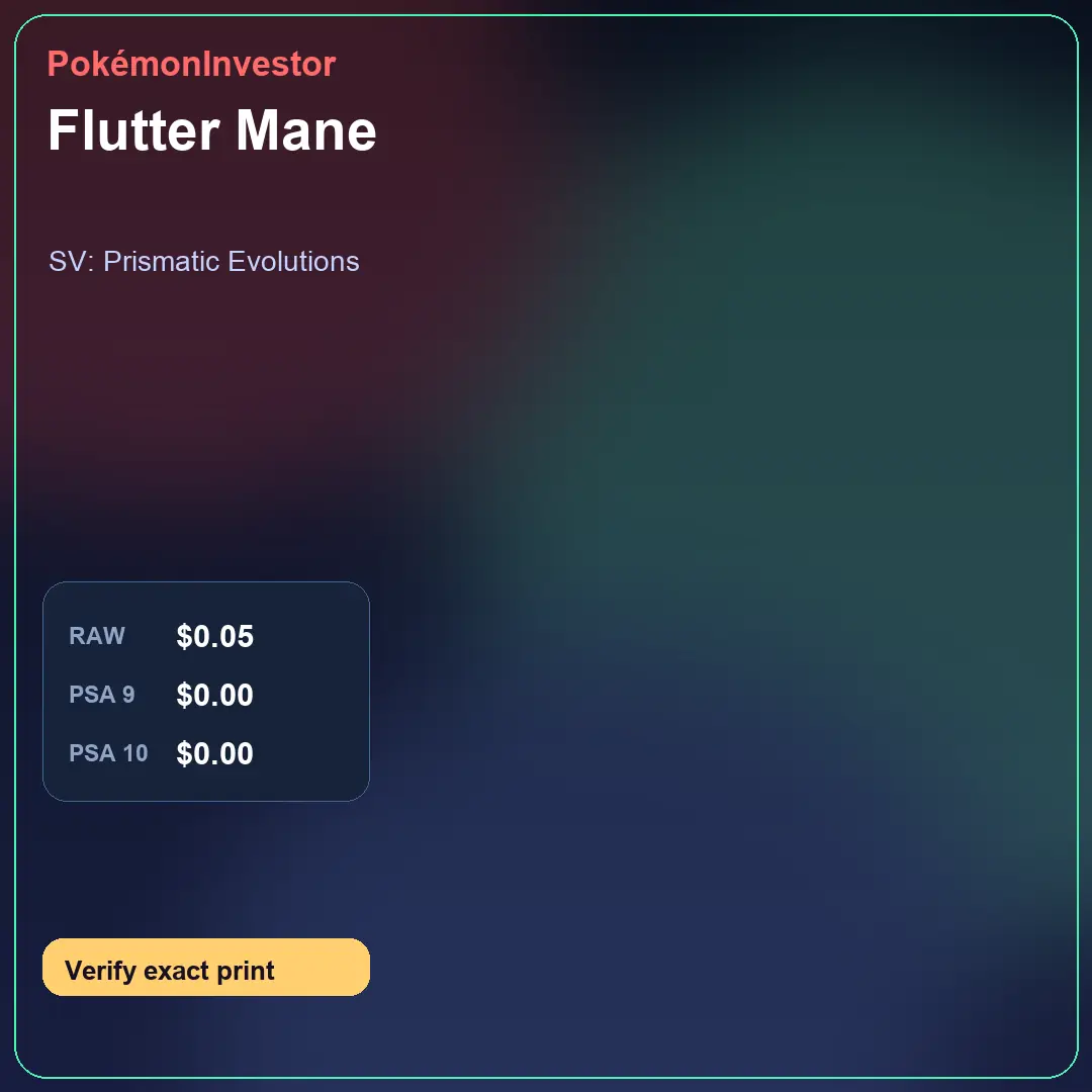 Card research image for Flutter Mane