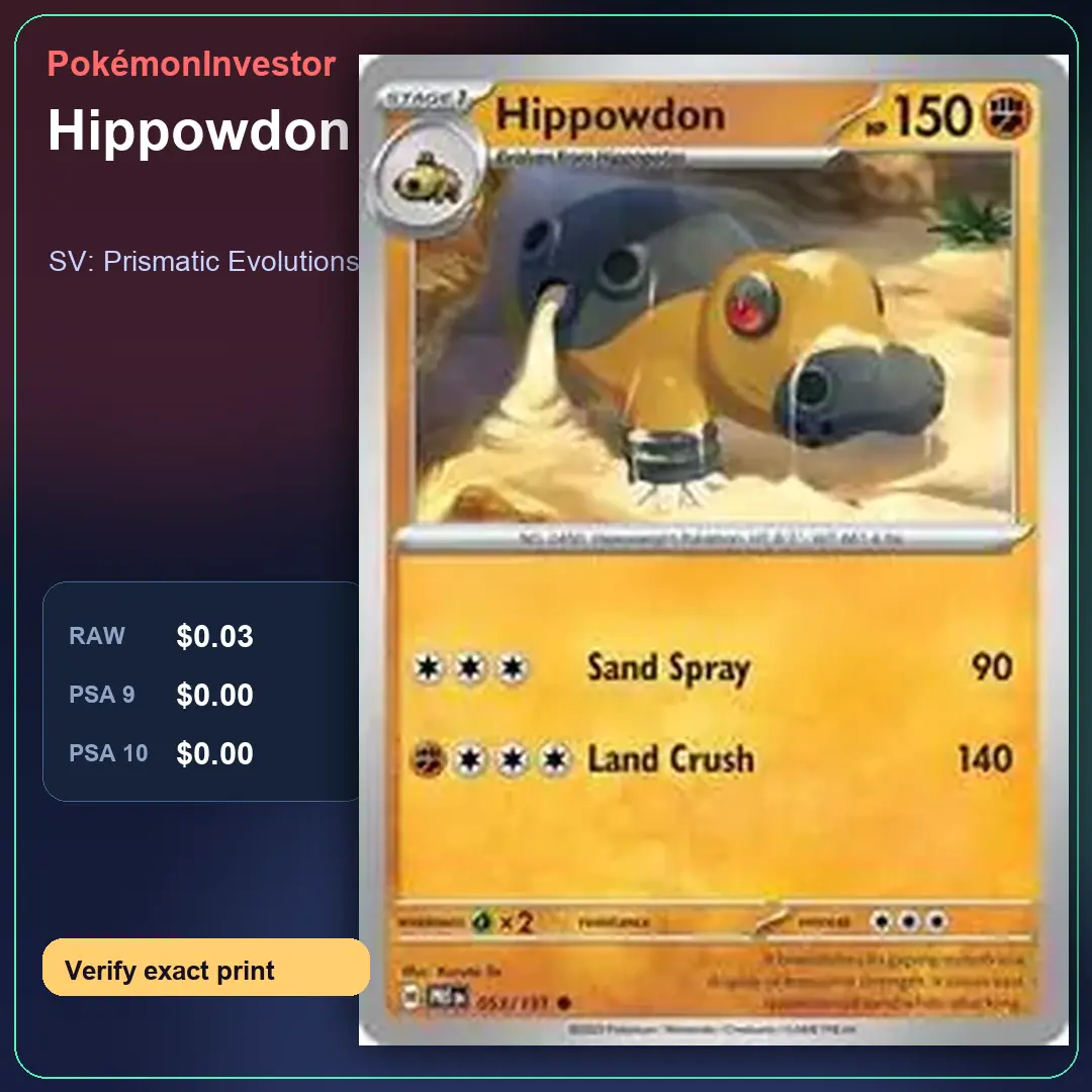 Card research image for Hippowdon