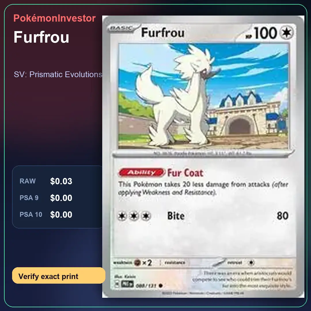 Card research image for Furfrou