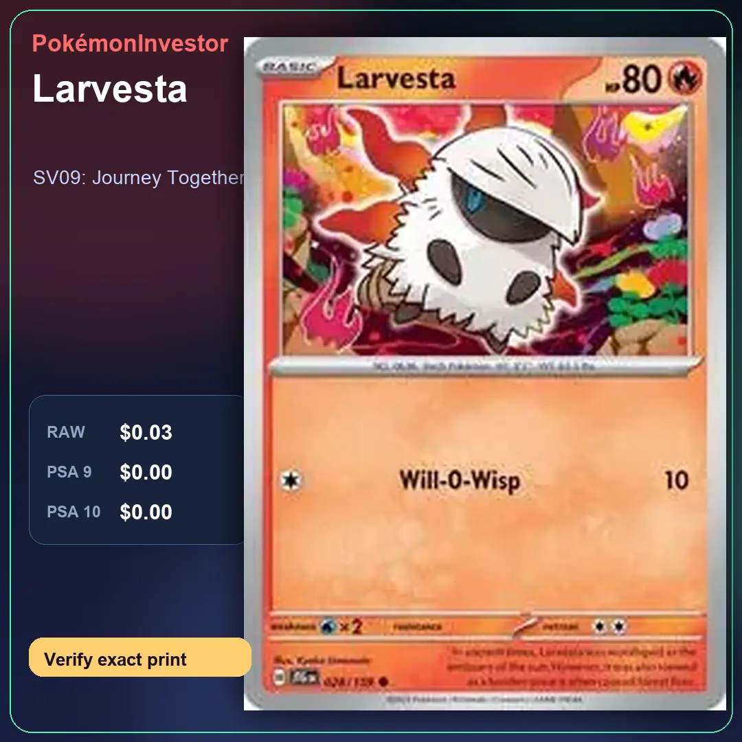 Card research image for Larvesta
