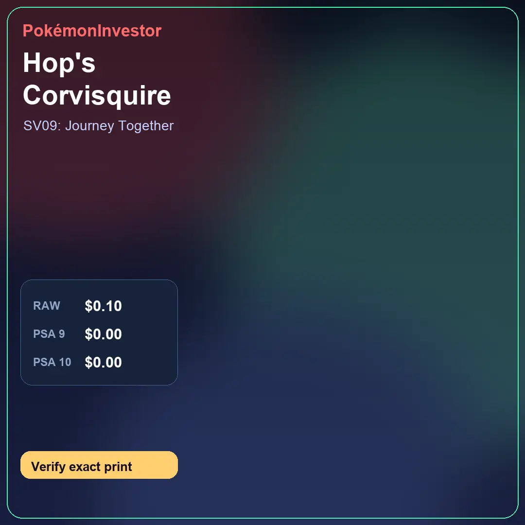 Card research image for Hop's Corvisquire