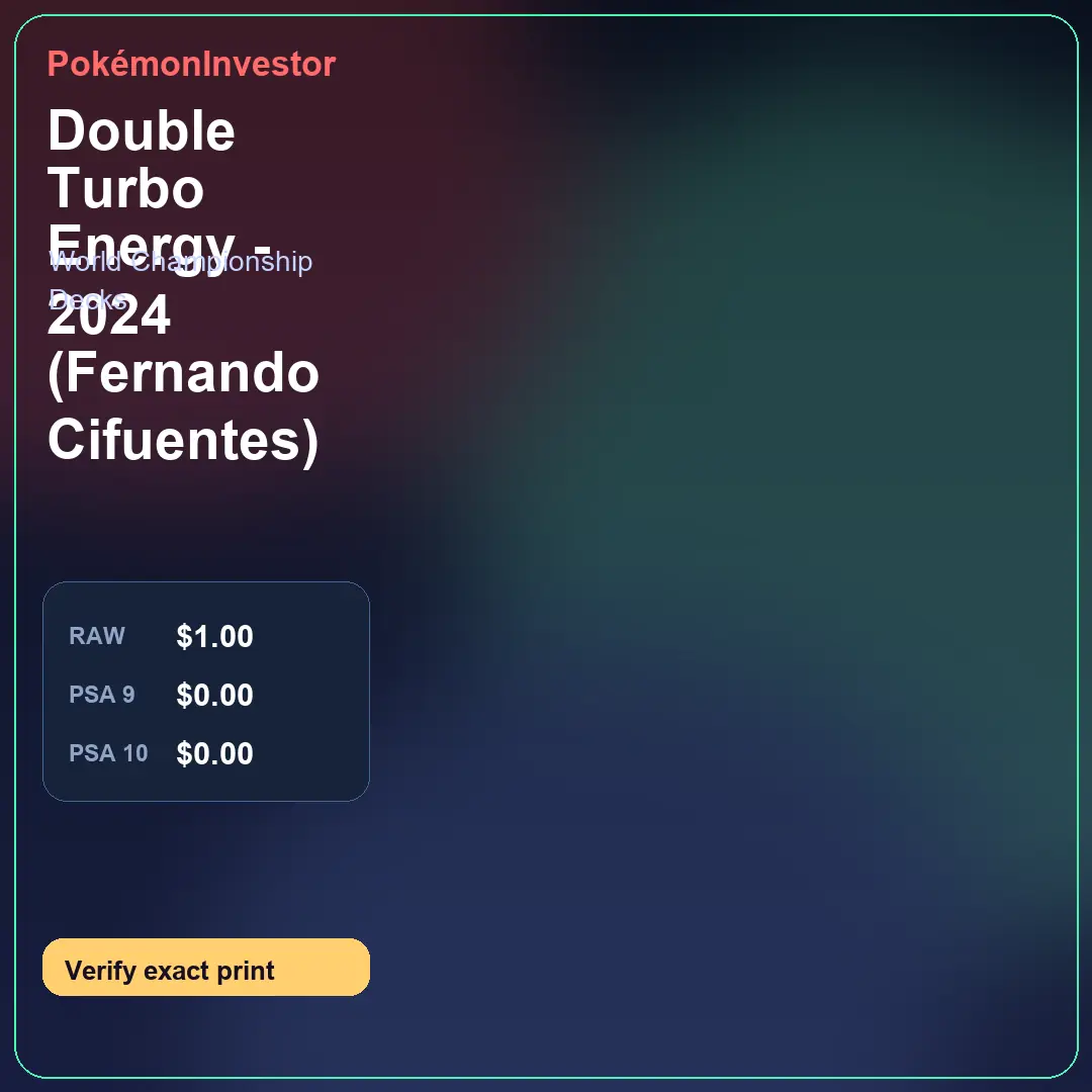 Card research image for Double Turbo Energy - 2024 (Fernando Cifuentes)