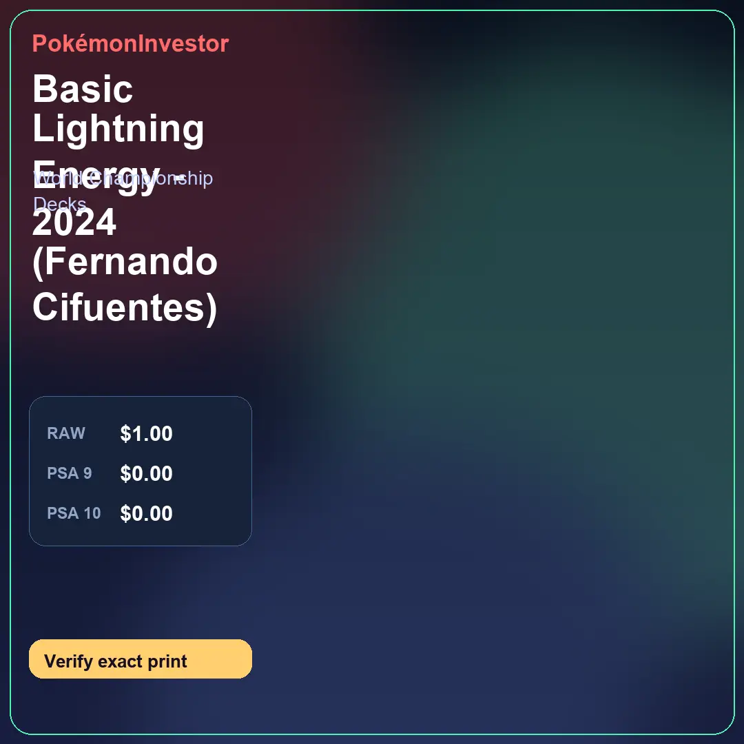Card research image for Basic Lightning Energy - 2024 (Fernando Cifuentes)