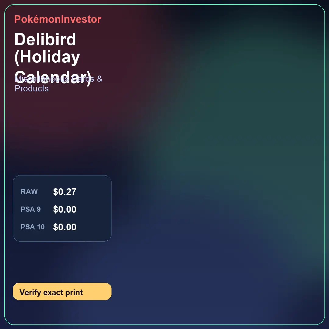 Card research image for Delibird (Holiday Calendar)
