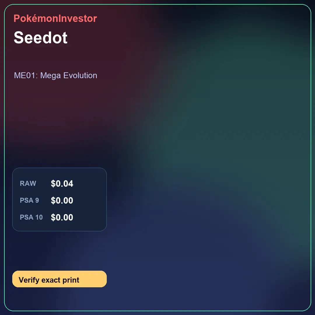 Card research image for Seedot