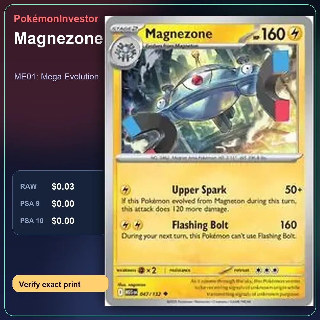 Card research image for Magnezone