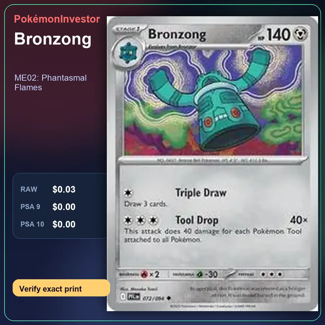 Card research image for Bronzong