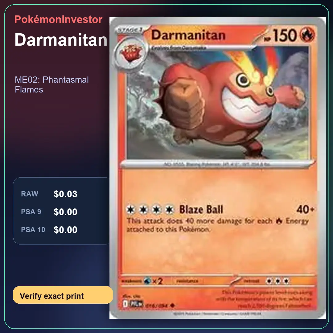Card research image for Darmanitan