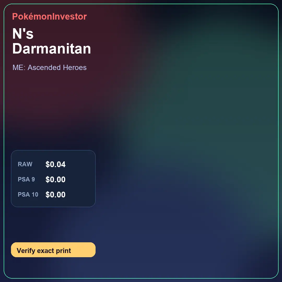 Card research image for N's Darmanitan
