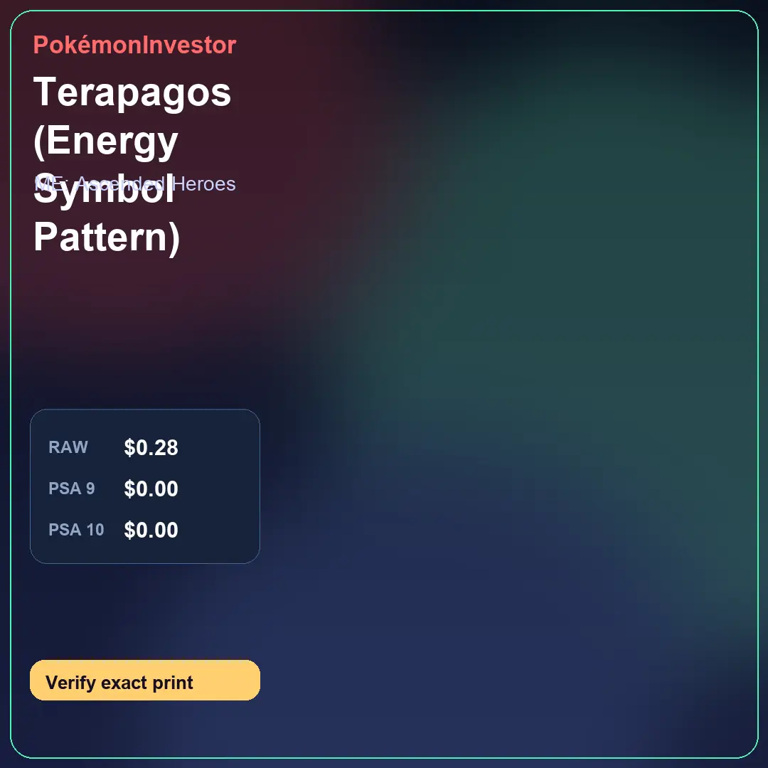 Card research image for Terapagos (Energy Symbol Pattern)