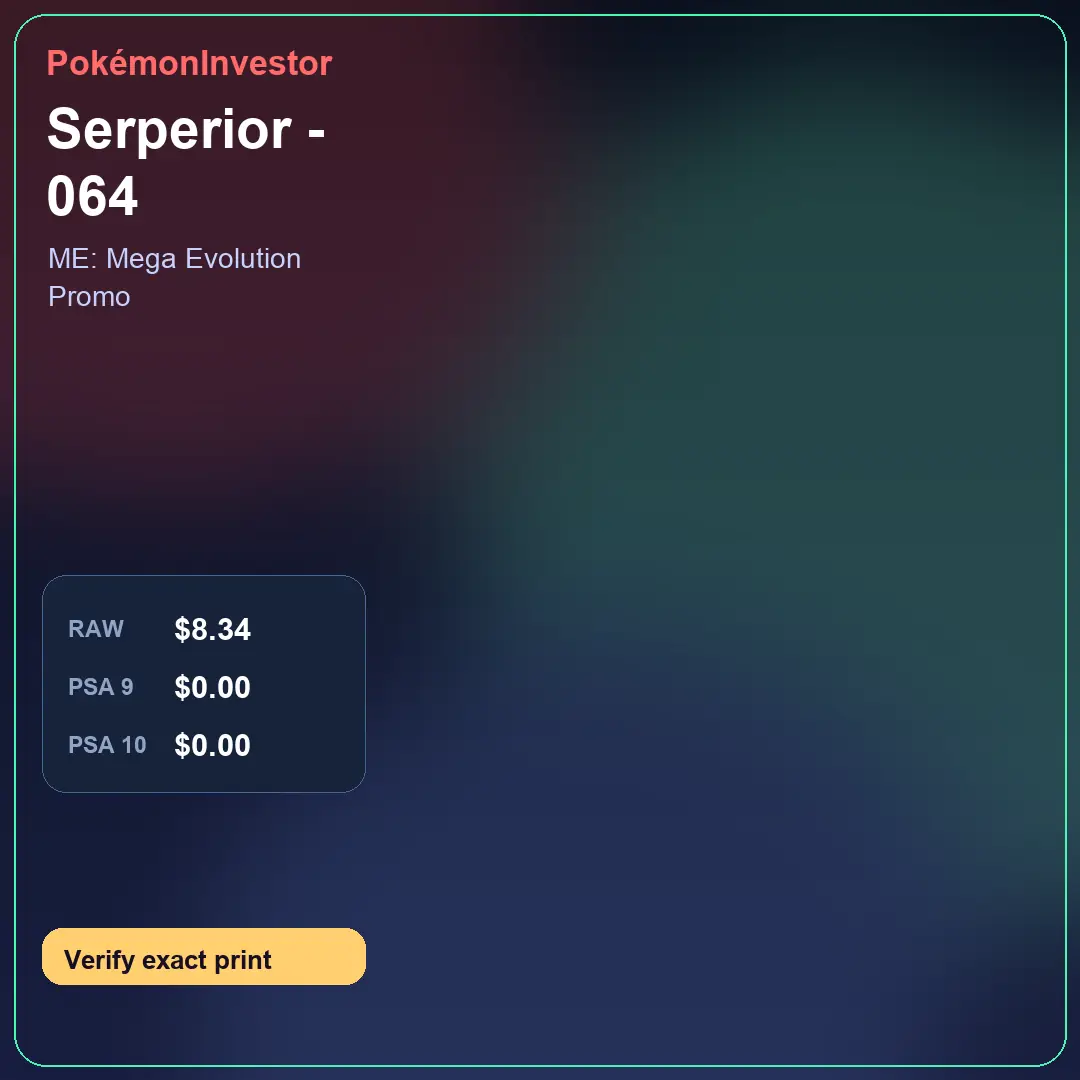 Card research image for Serperior - 064
