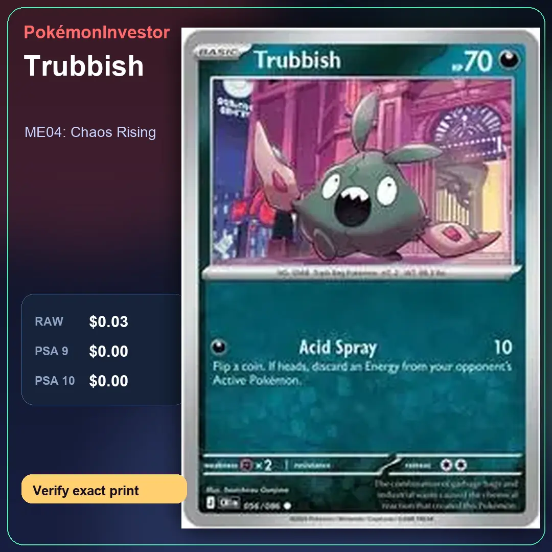 Card research image for Trubbish