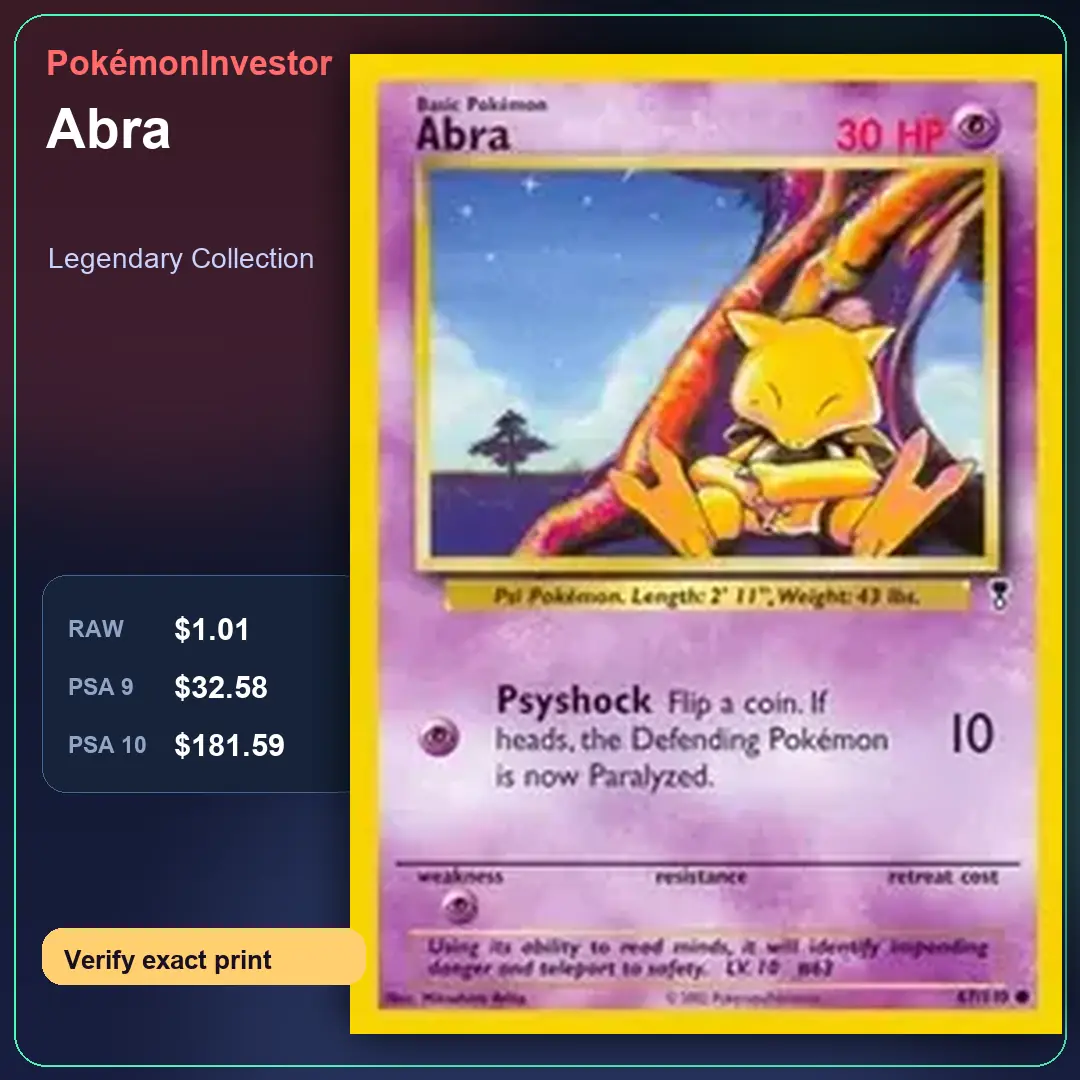 Card research image for Abra