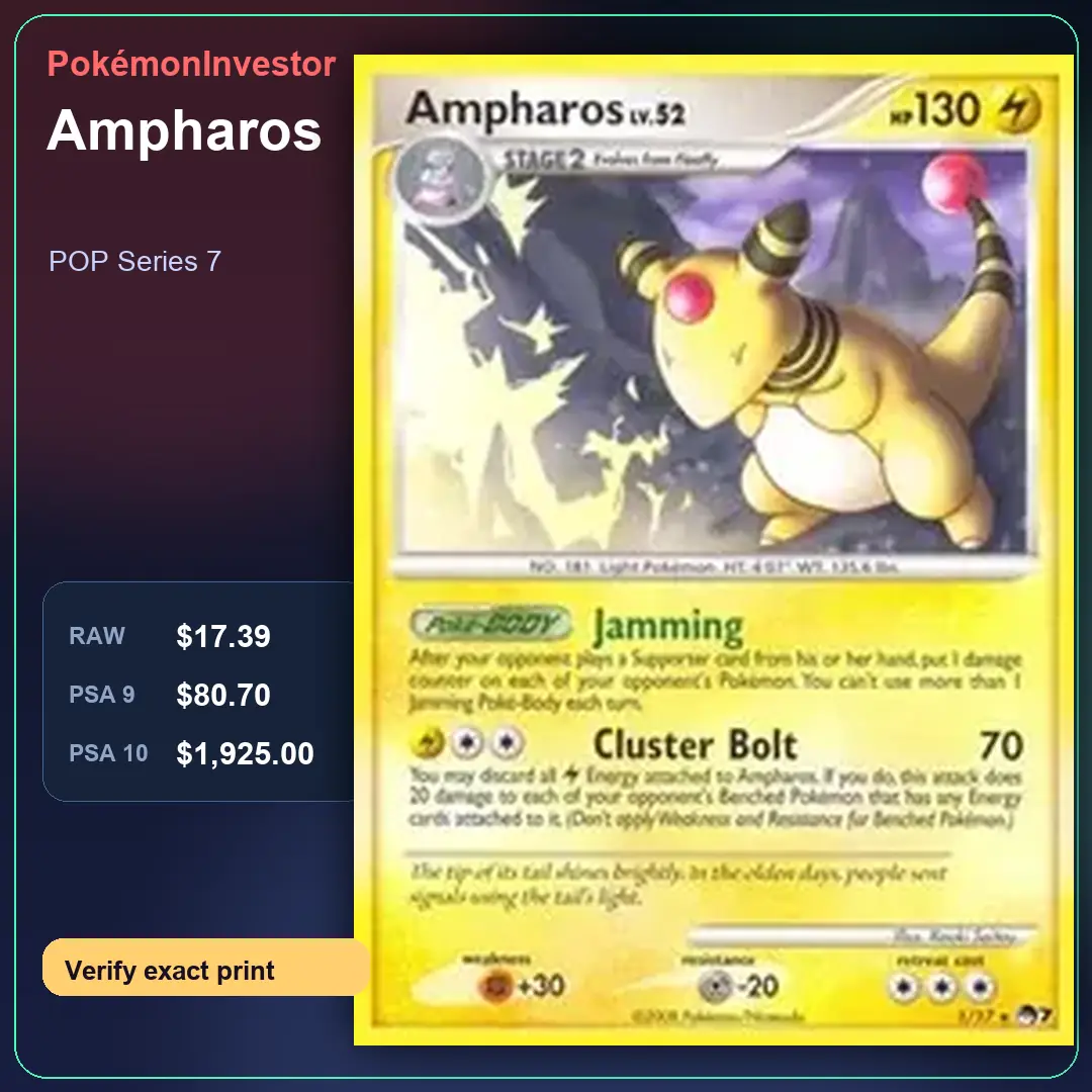 Card research image for Ampharos
