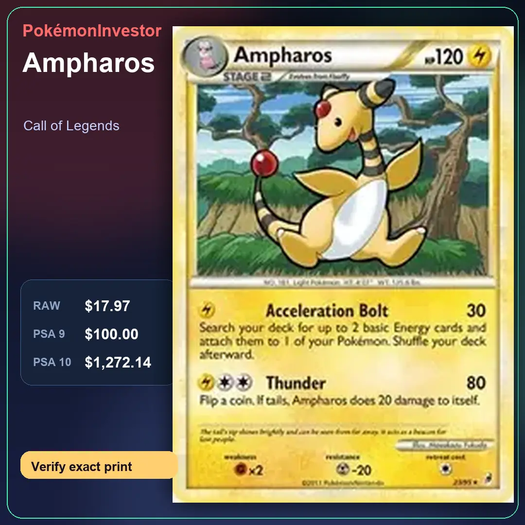 Card research image for Ampharos