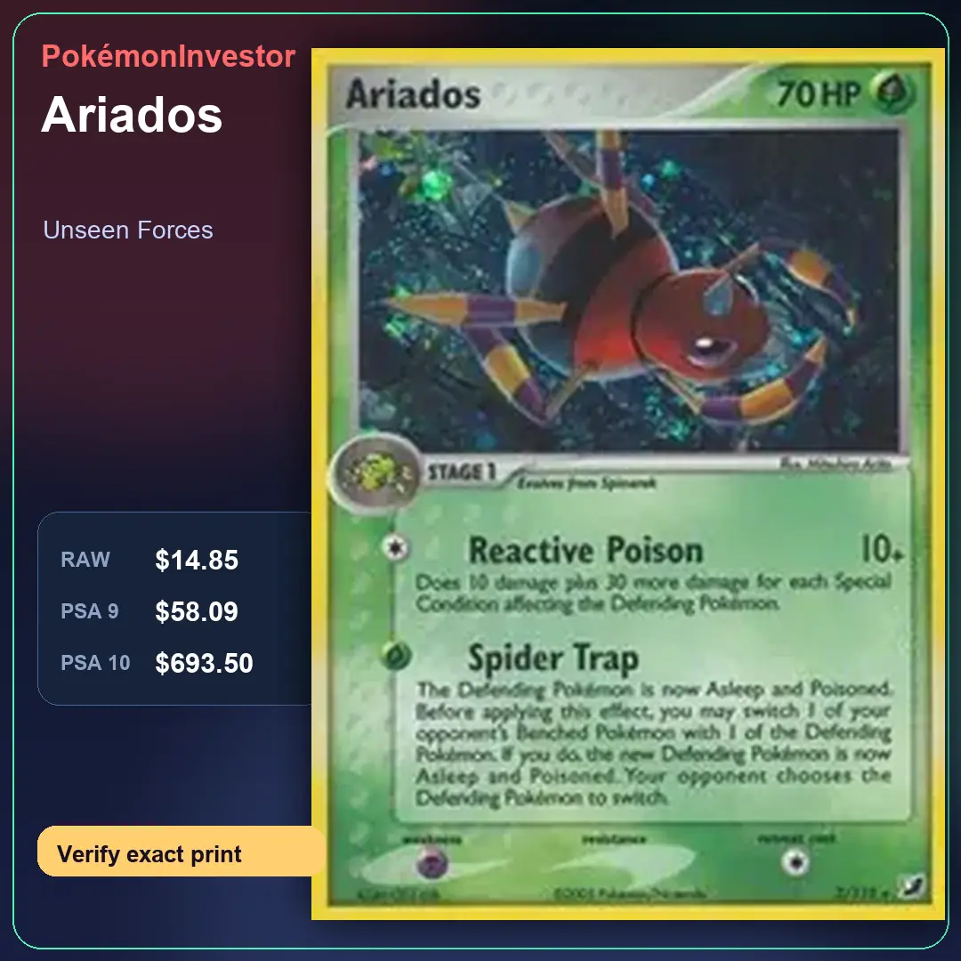 Card research image for Ariados