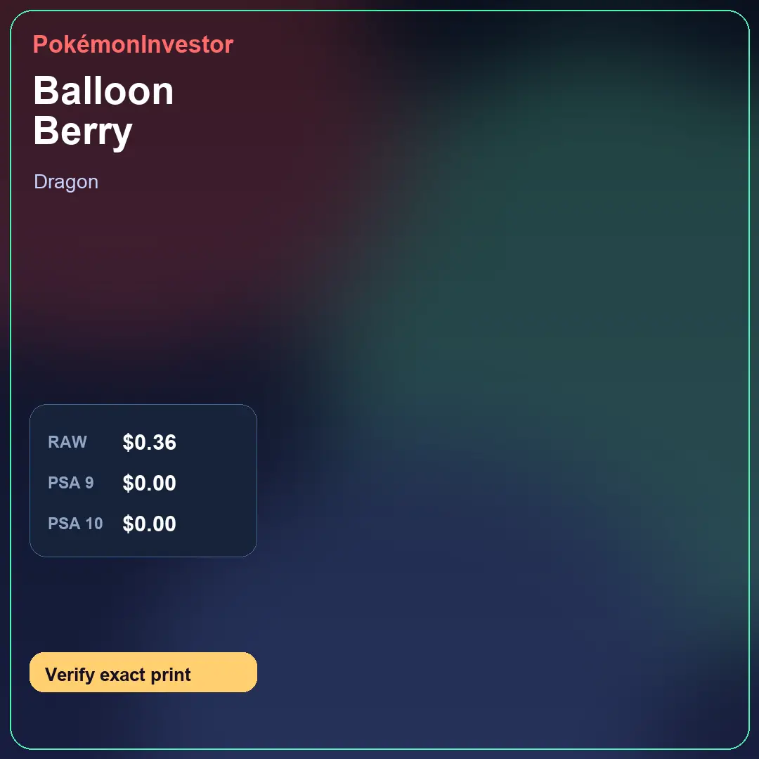 Card research image for Balloon Berry