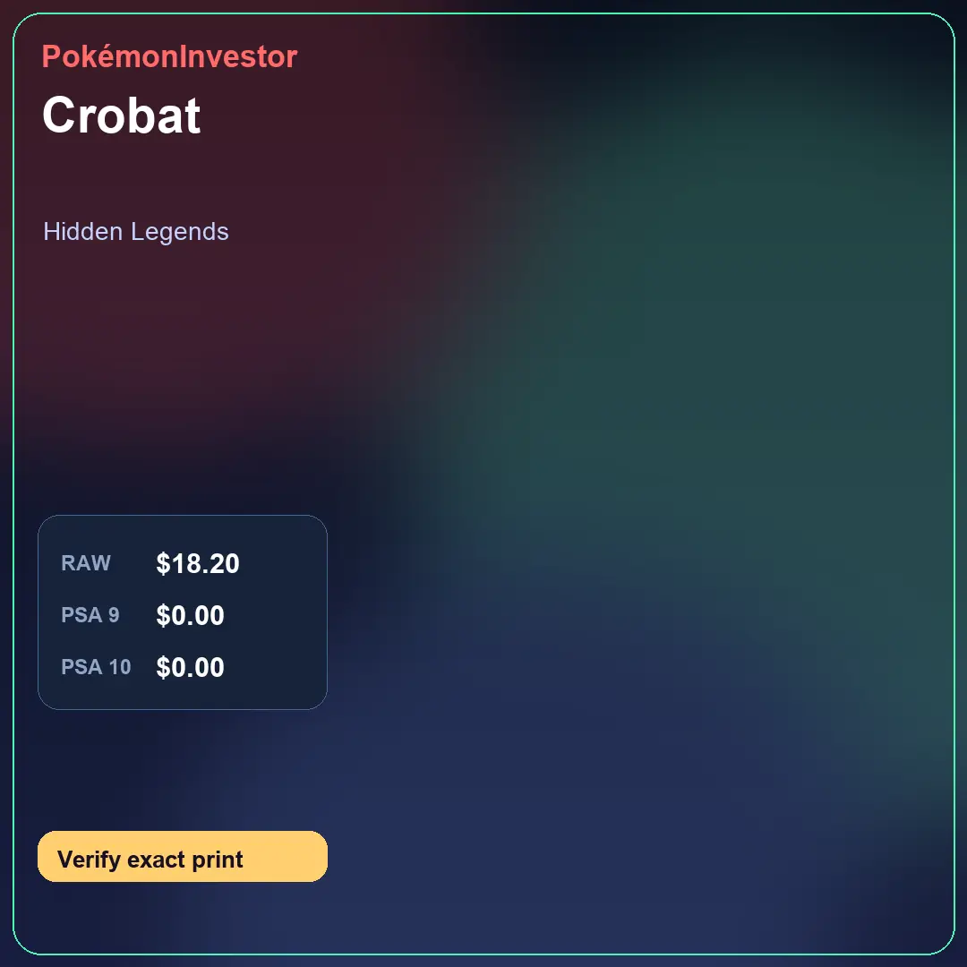 Card research image for Crobat