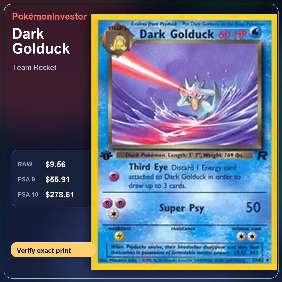 Card research image for Dark Golduck