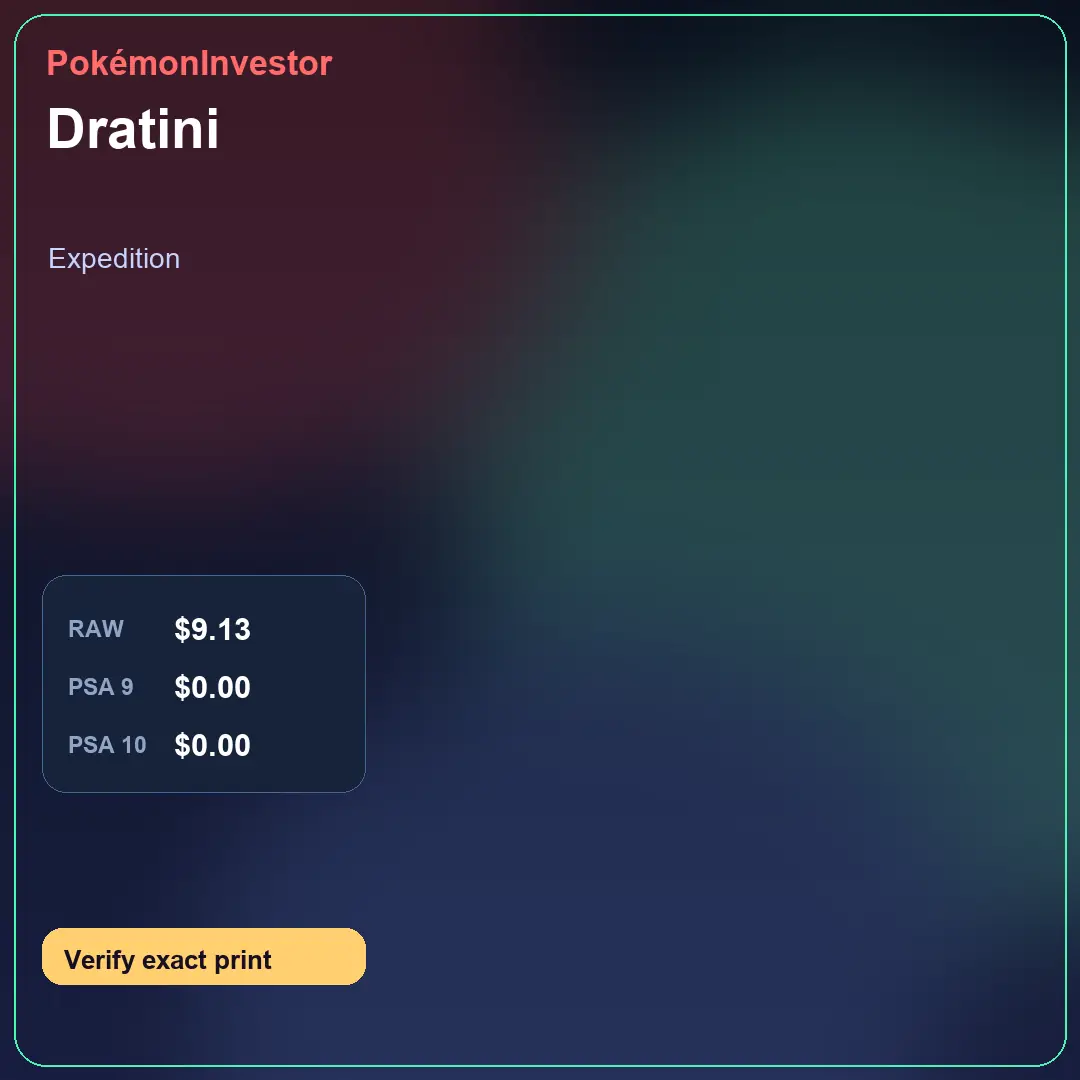 Card research image for Dratini