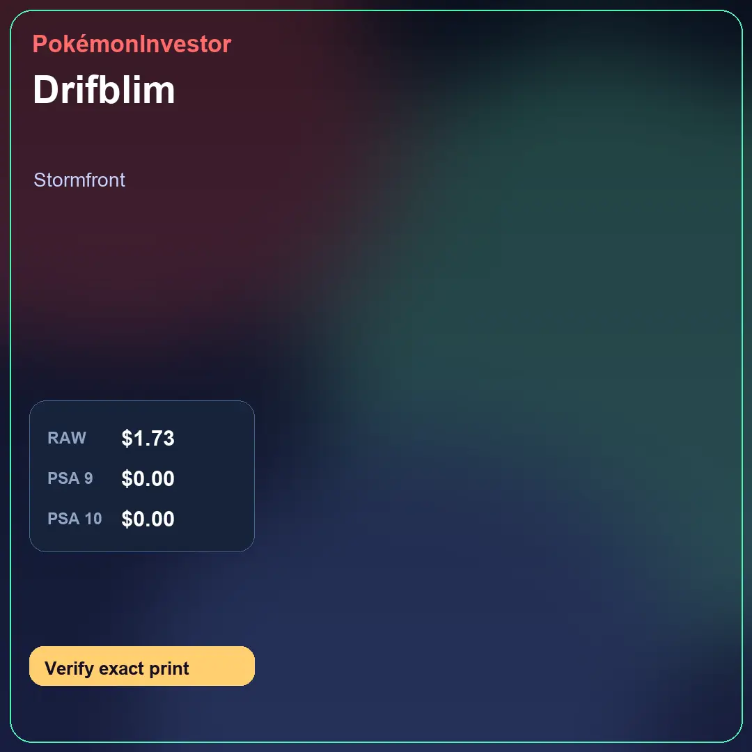 Card research image for Drifblim