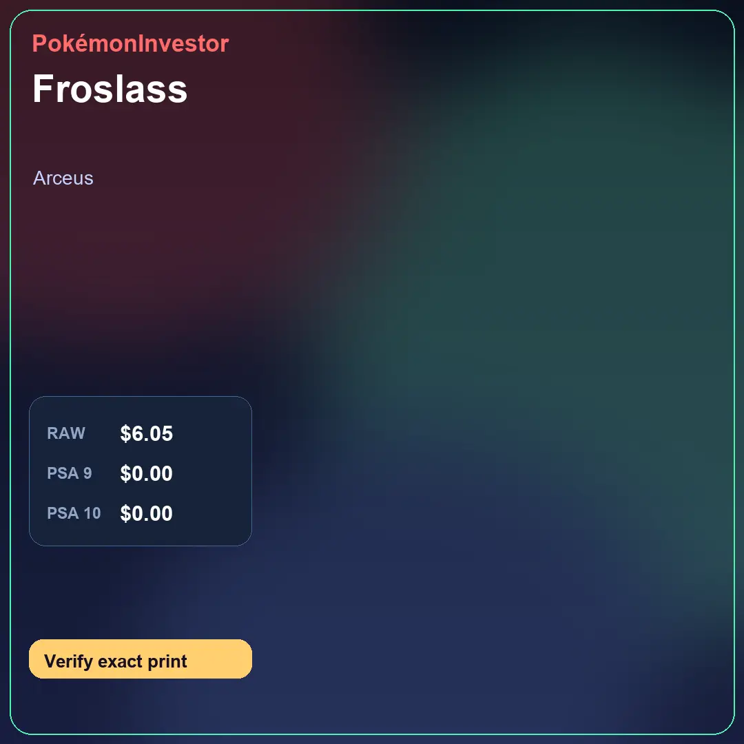 Card research image for Froslass