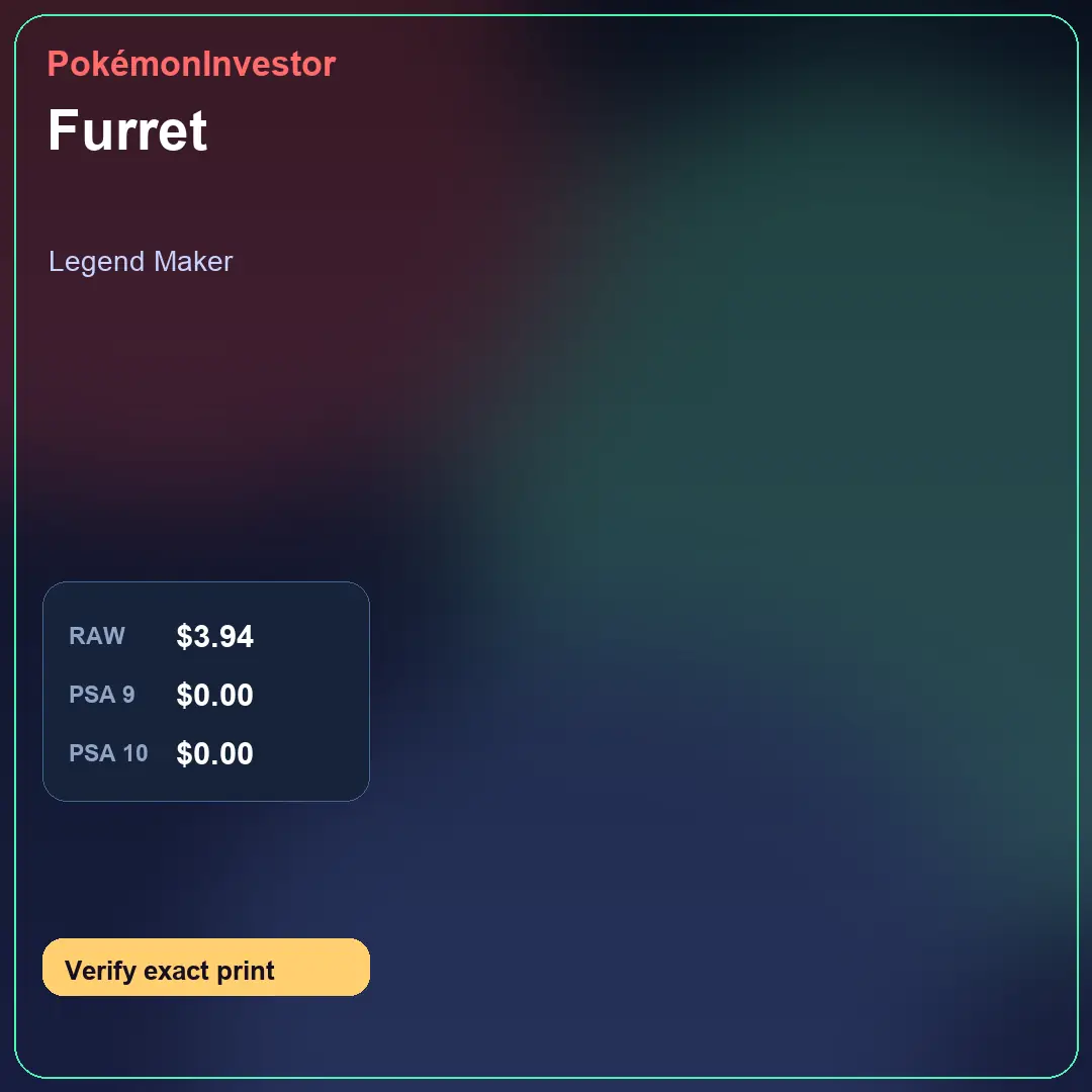 Card research image for Furret