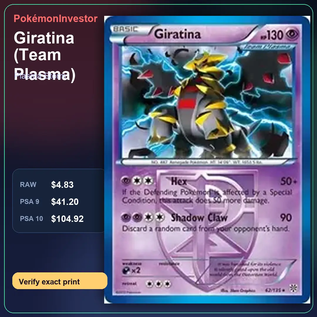 Card research image for Giratina (Team Plasma)