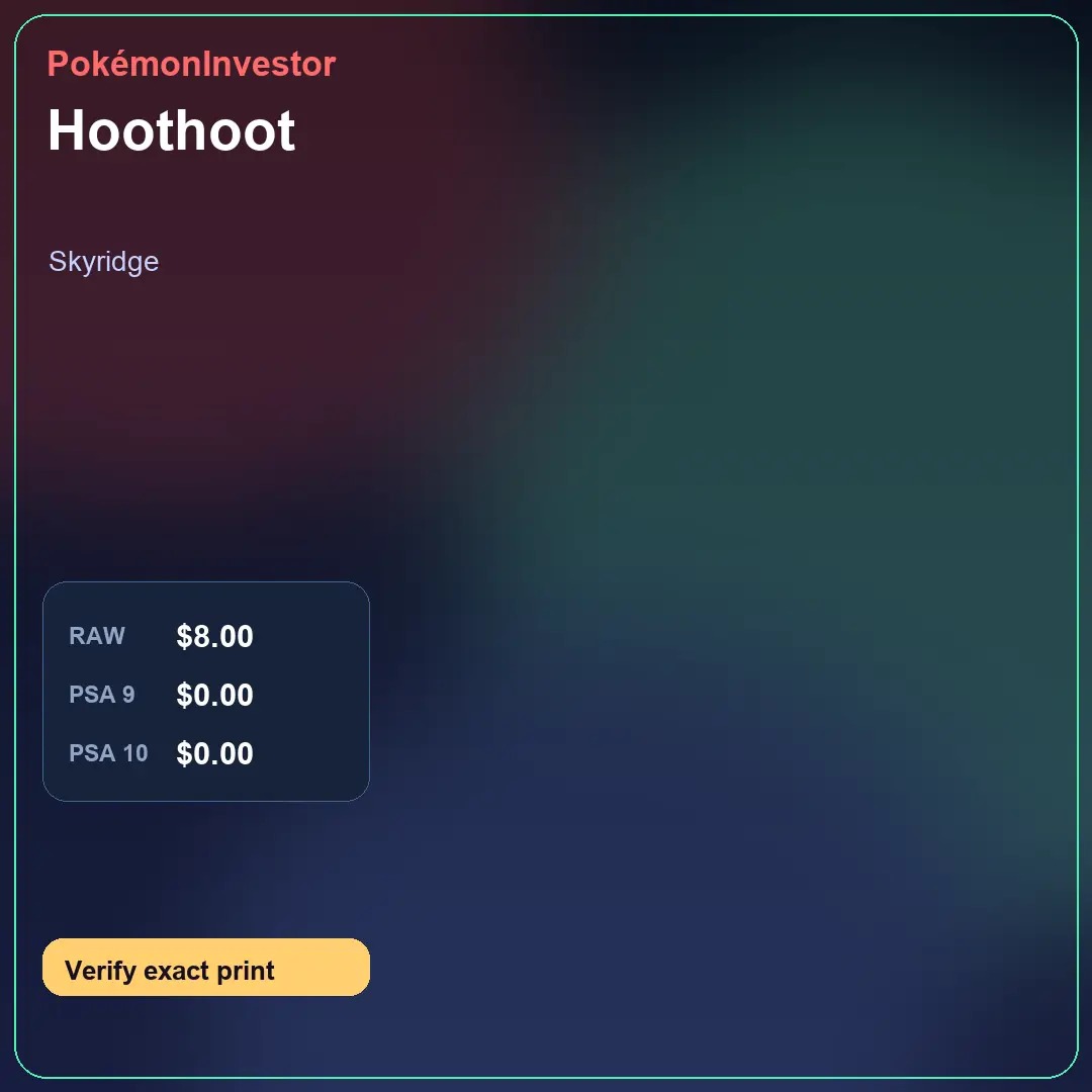 Card research image for Hoothoot