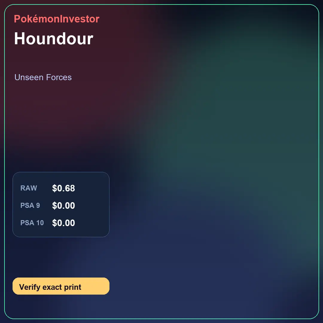 Card research image for Houndour