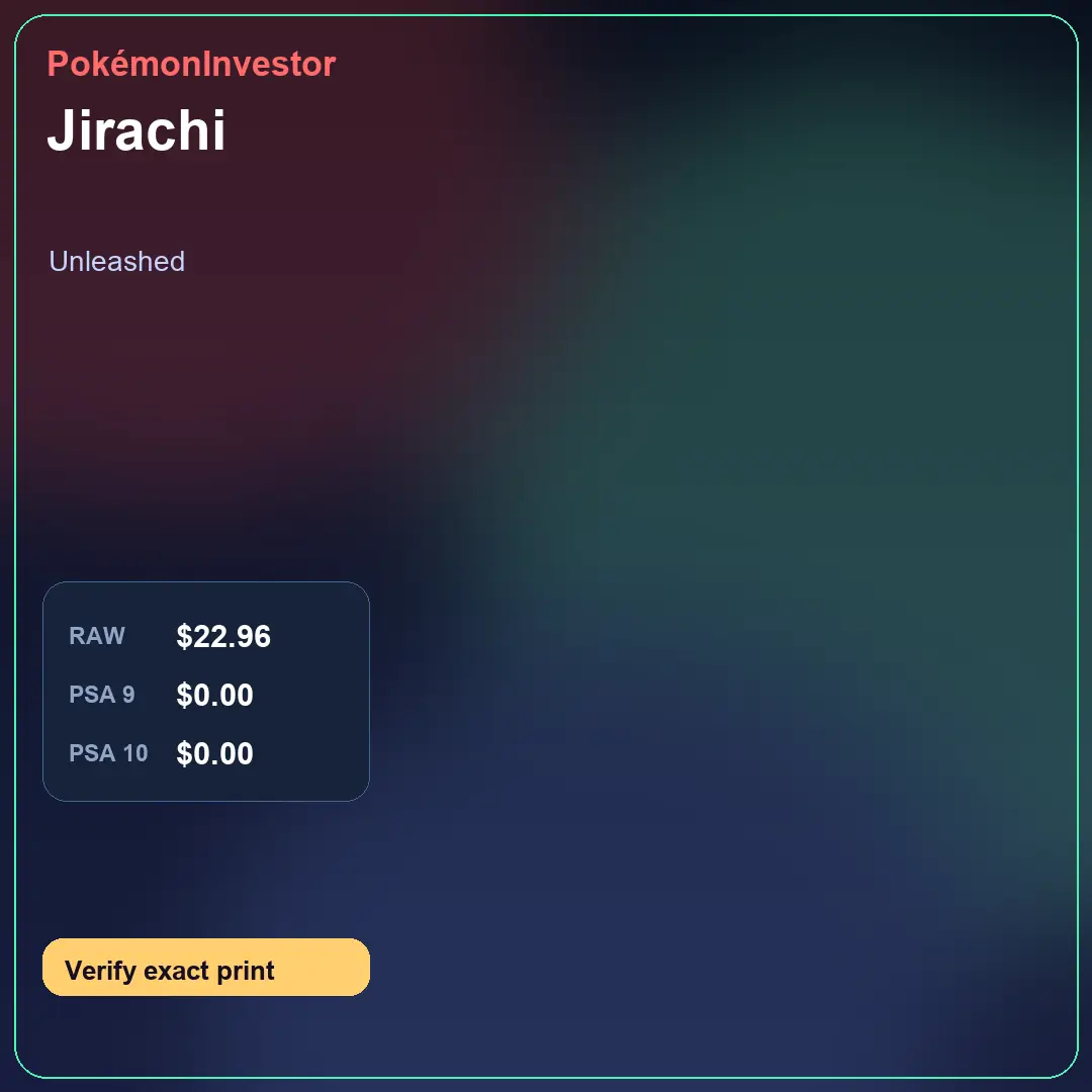 Card research image for Jirachi