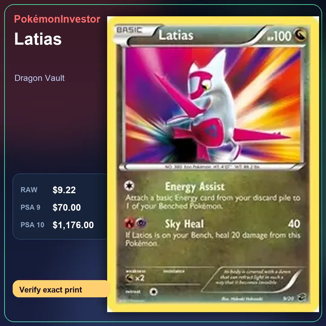 Card research image for Latias