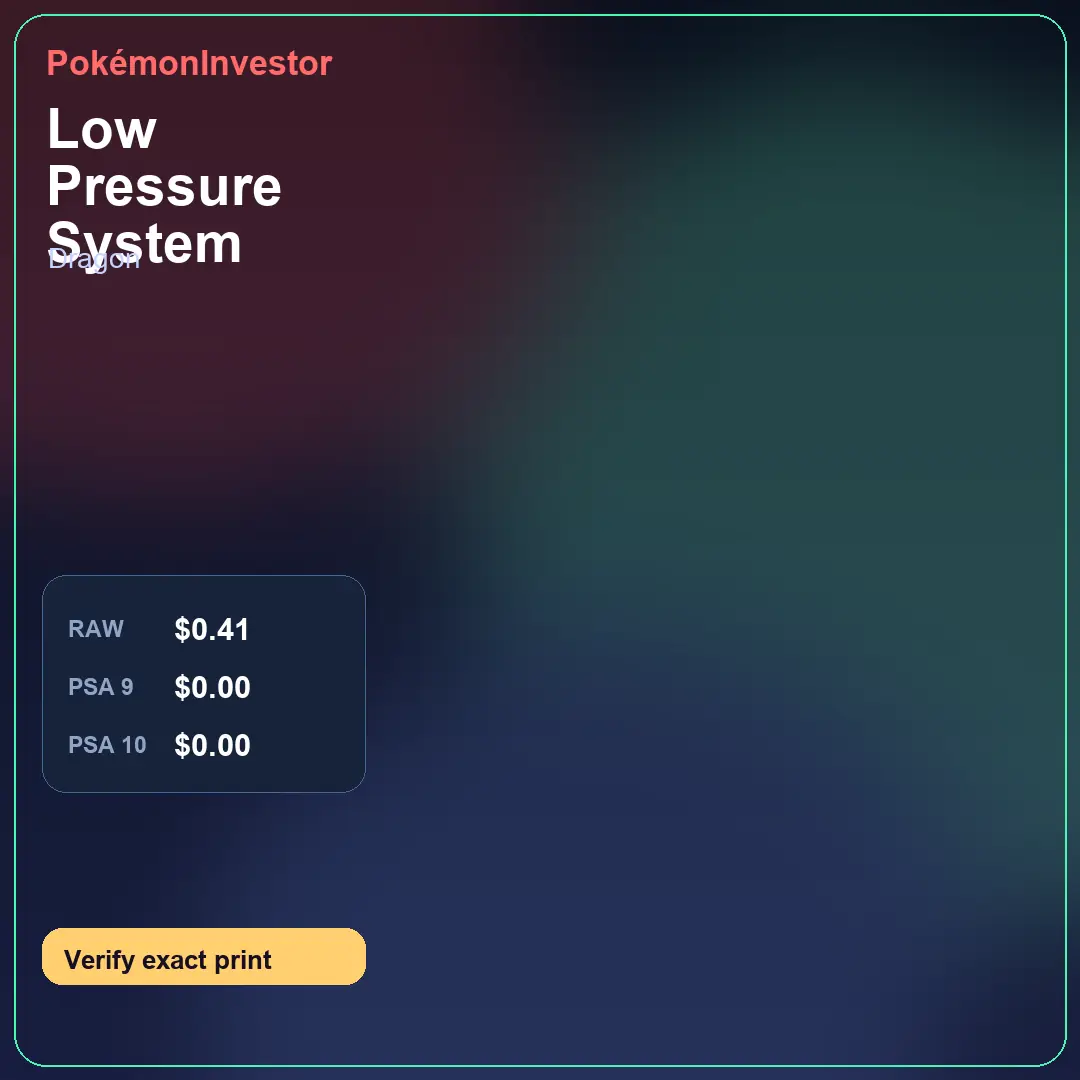 Card research image for Low Pressure System