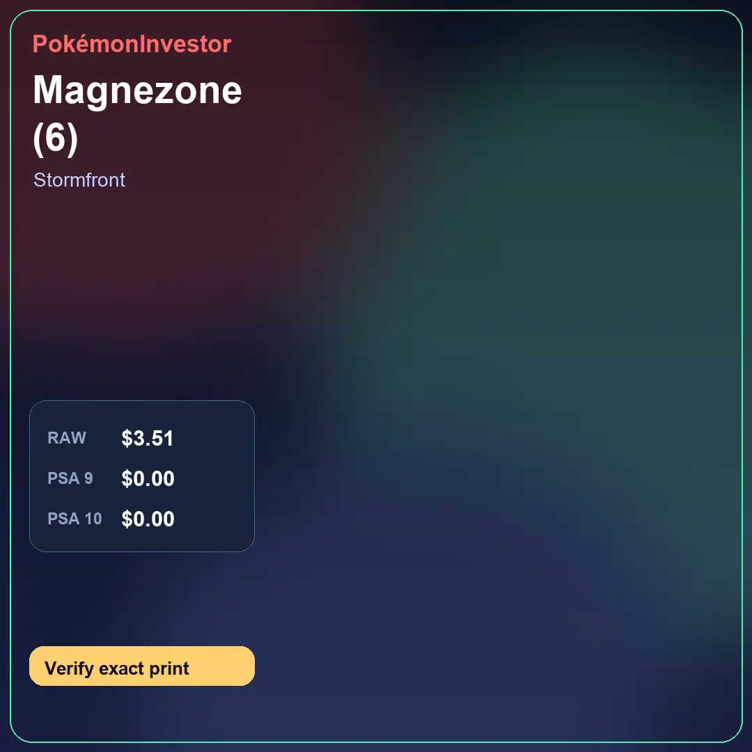 Card research image for Magnezone (6)