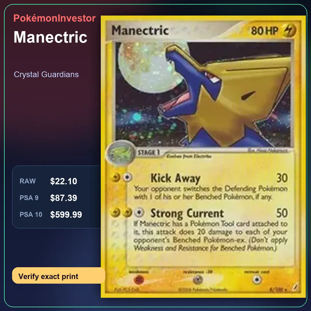 Card research image for Manectric