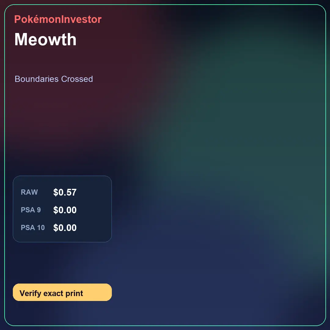 Card research image for Meowth