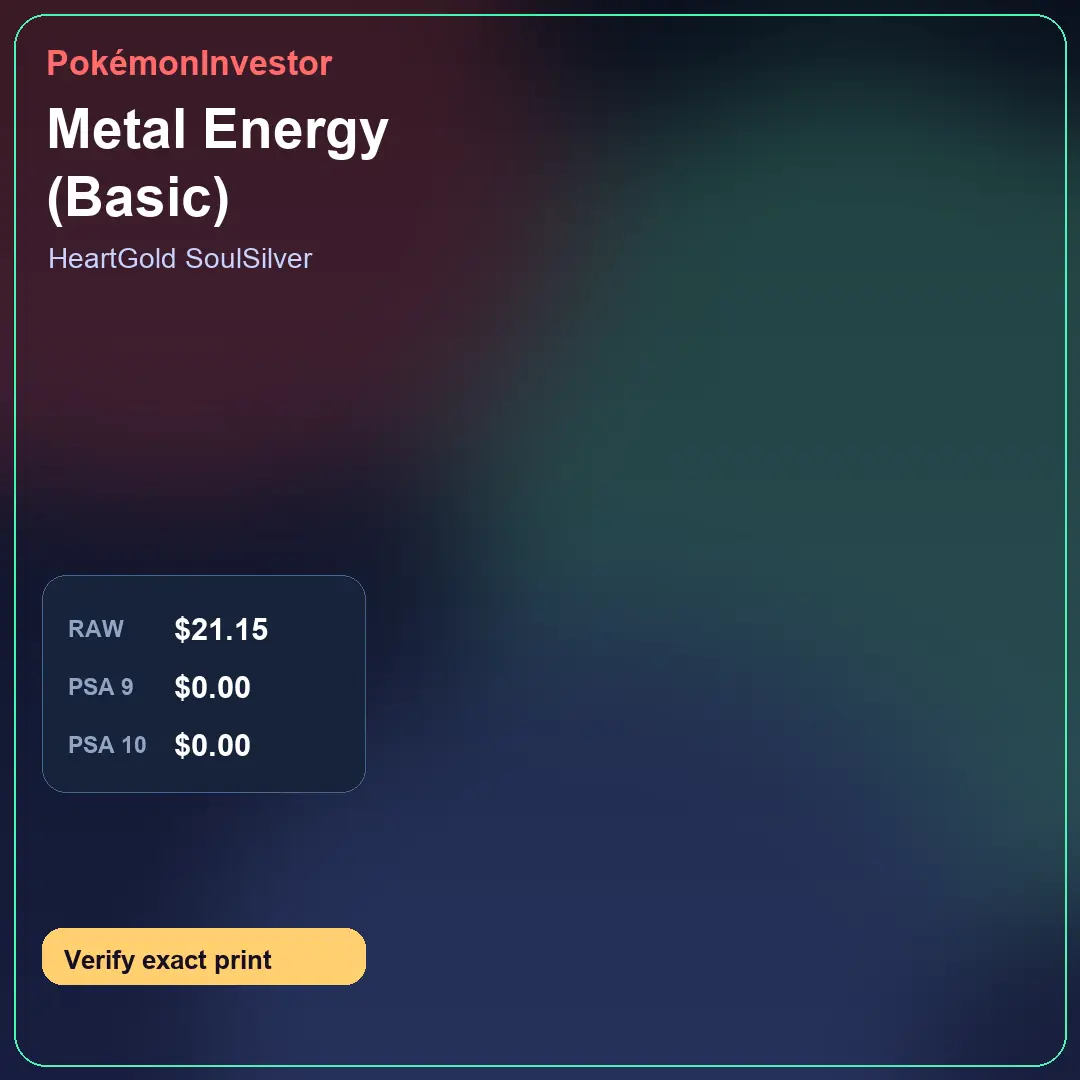 Card research image for Metal Energy (Basic)