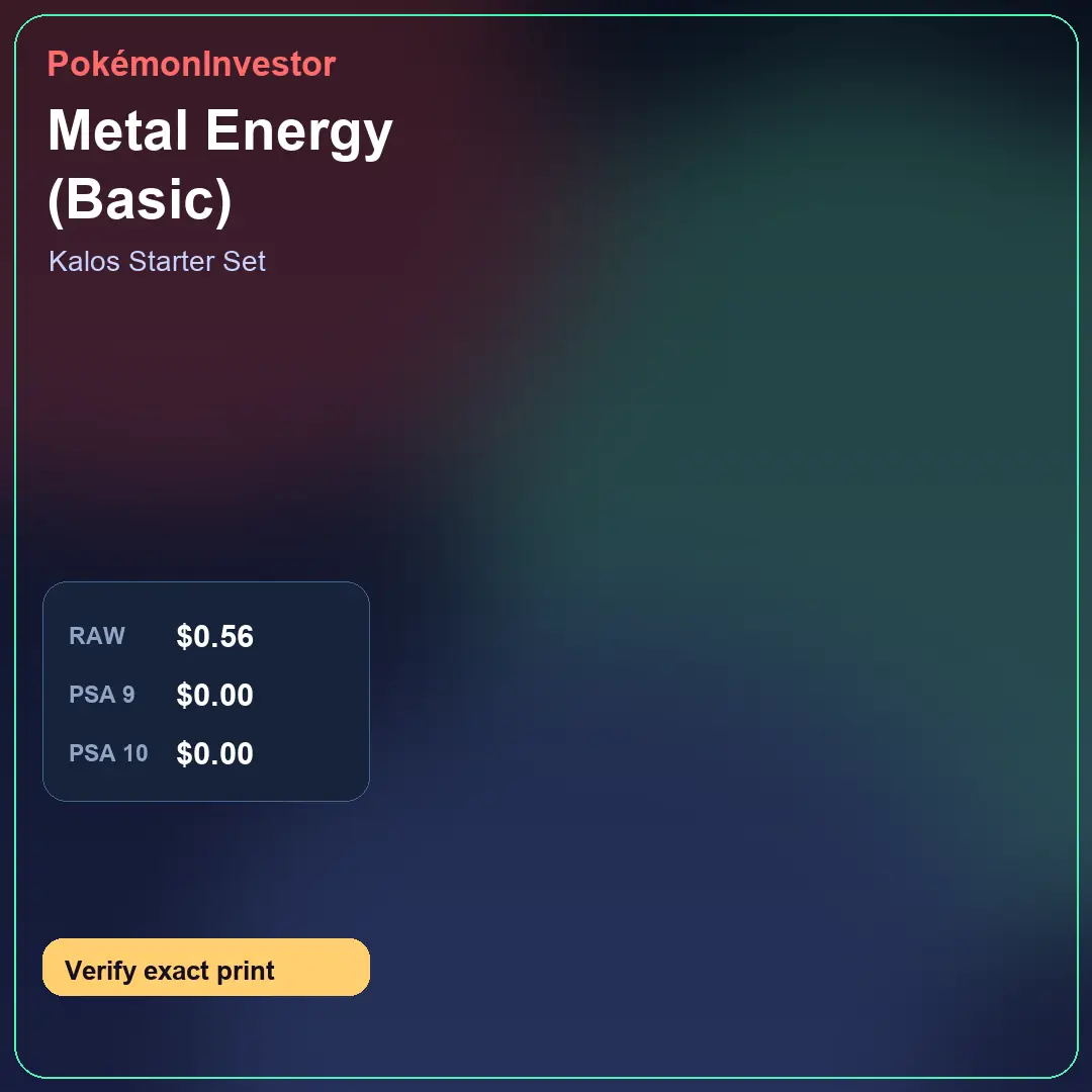 Card research image for Metal Energy (Basic)