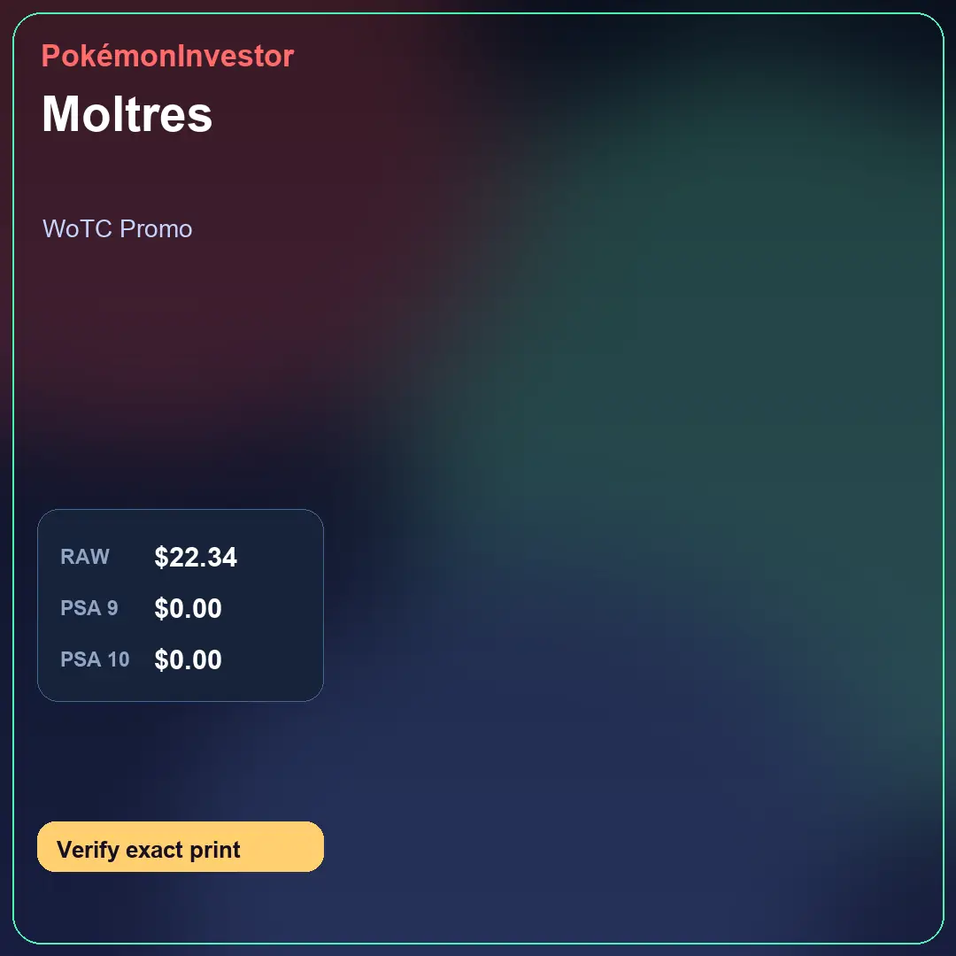 Card research image for Moltres