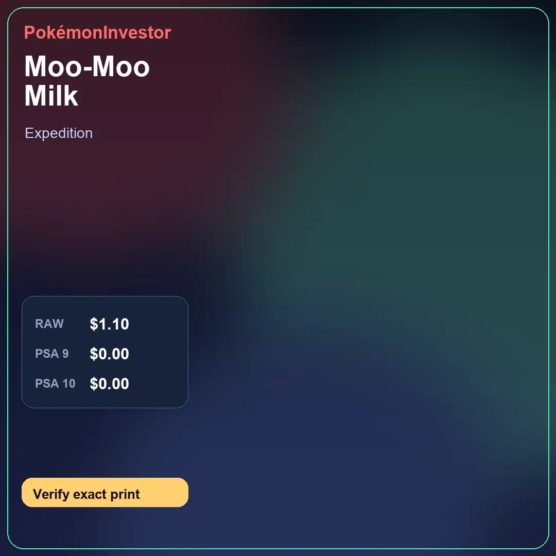 Card research image for Moo-Moo Milk