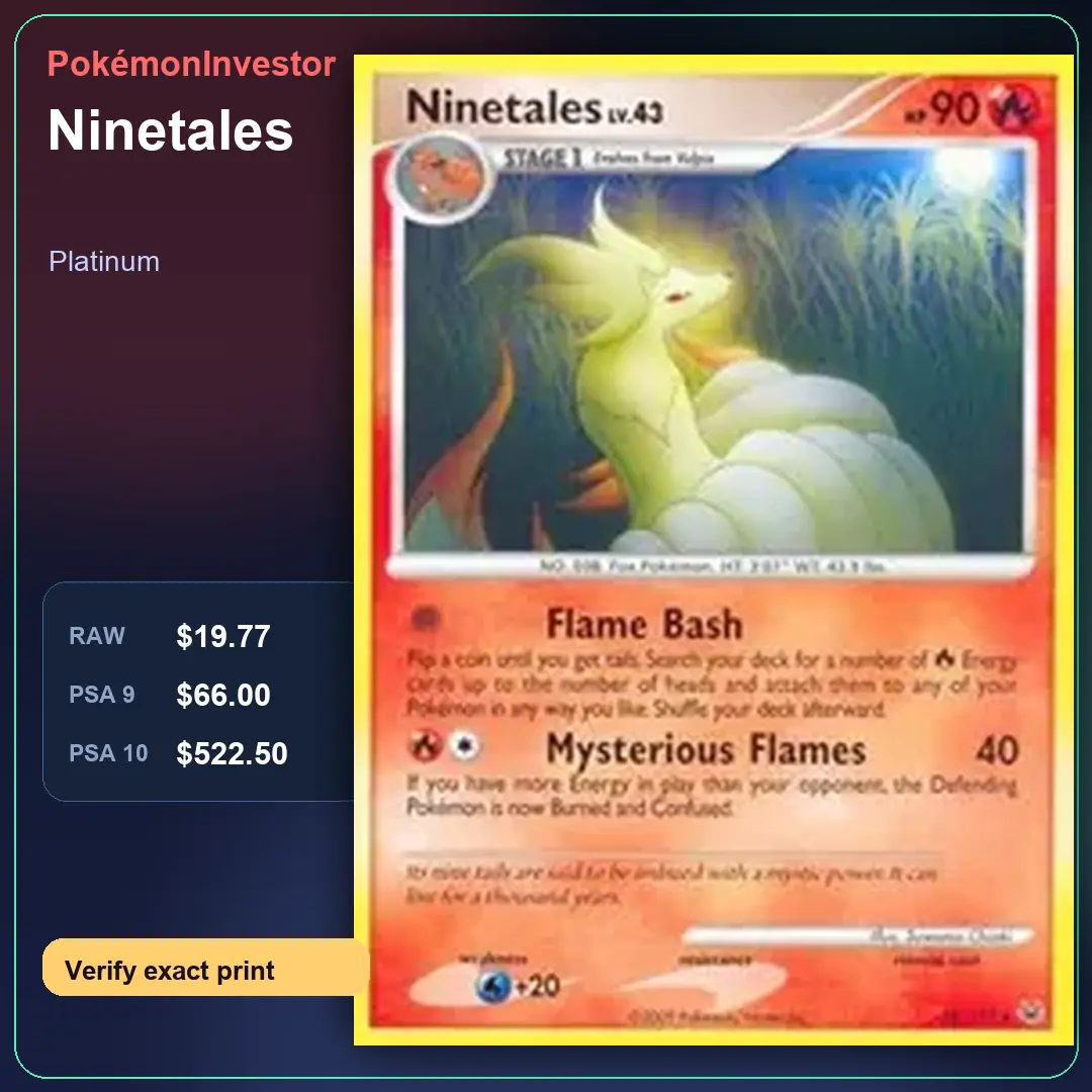 Card research image for Ninetales