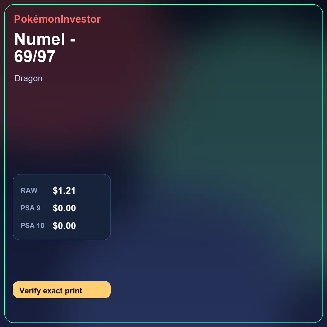 Card research image for Numel - 69/97