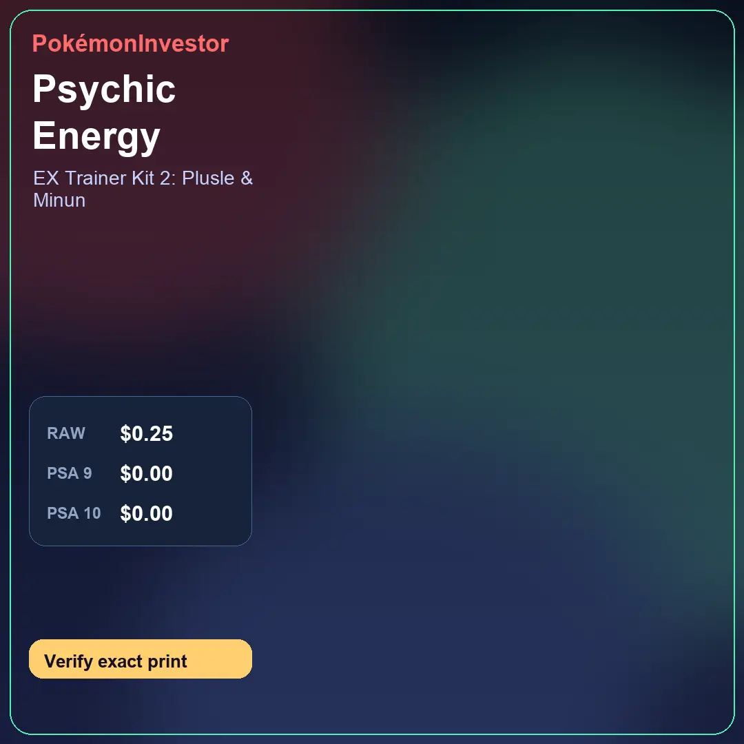 Card research image for Psychic Energy