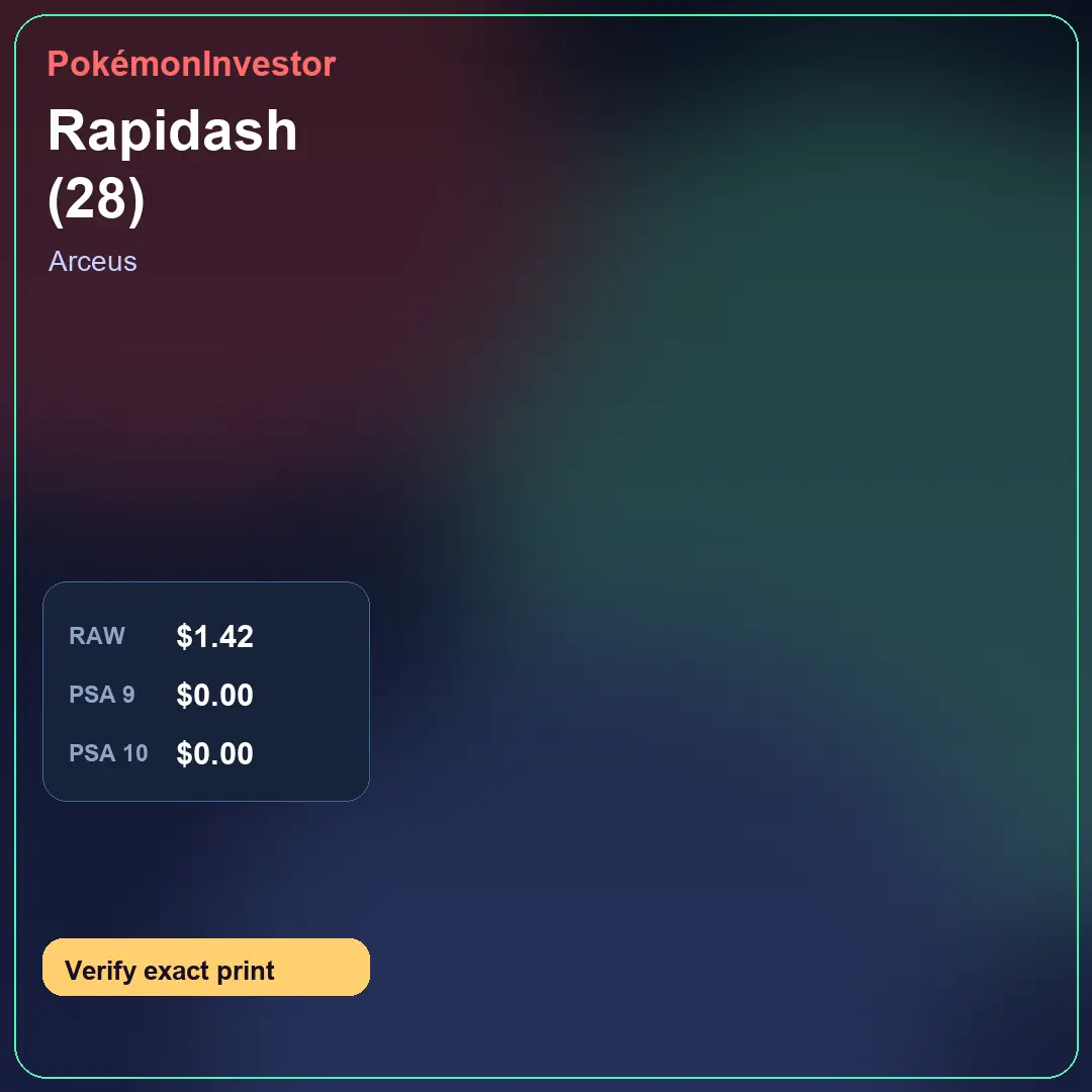 Card research image for Rapidash (28)