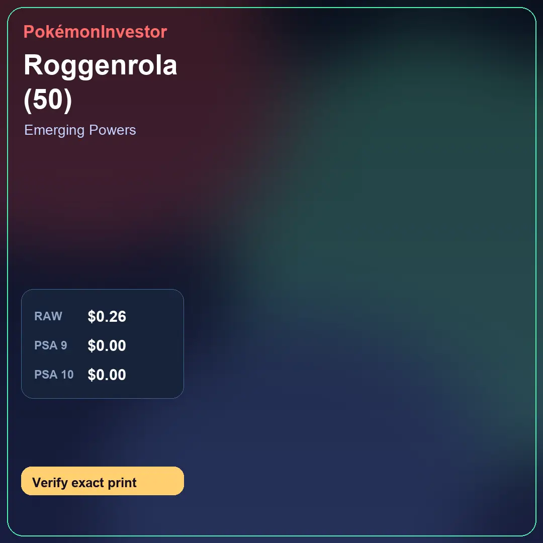 Card research image for Roggenrola (50)