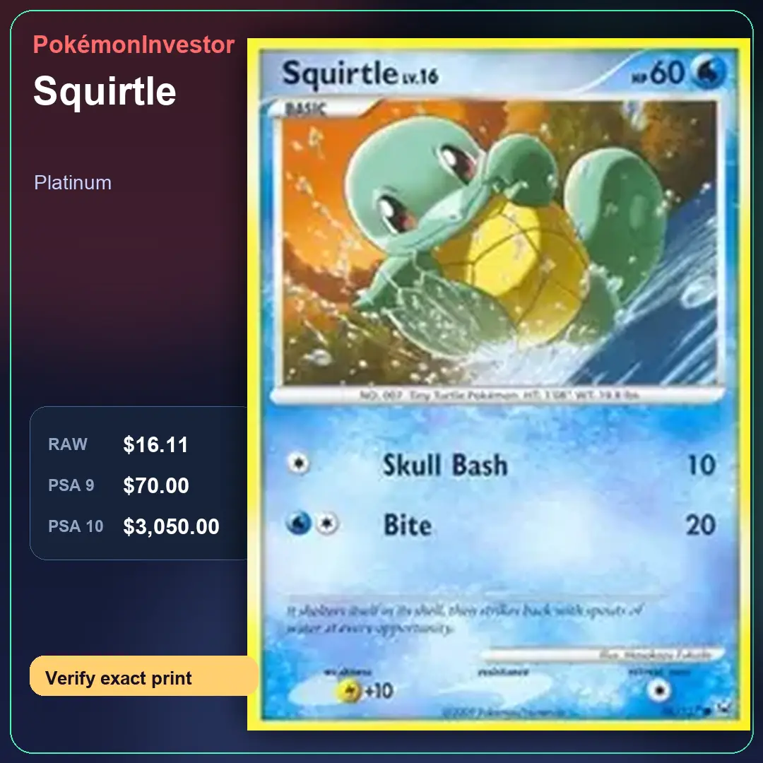 Card research image for Squirtle