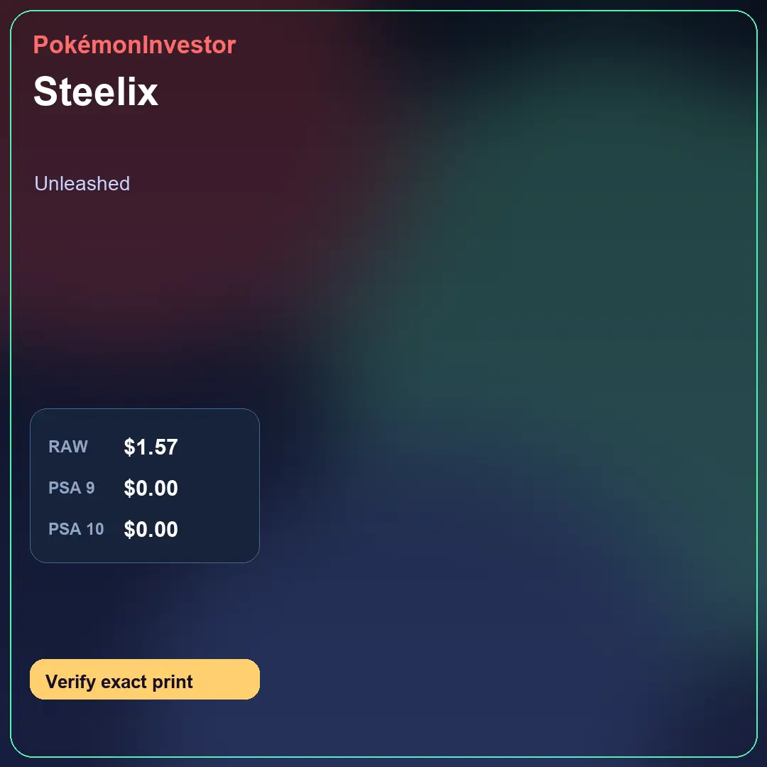 Card research image for Steelix