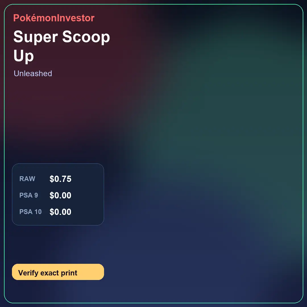 Card research image for Super Scoop Up
